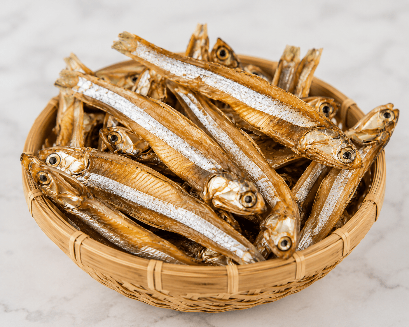 Neendakara Premium Dried Anchovy (Netholi) 500 gram - Meenest